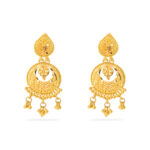Startlit Swings Gold Earrings