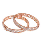 Luxe Harmony Diamond Bangles - 18K Jewellery