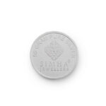 SIMHA 50gm LAXMI SILVER COIN (999)