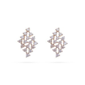 StarLeaf Diamond Earrings - 18K Jewellery