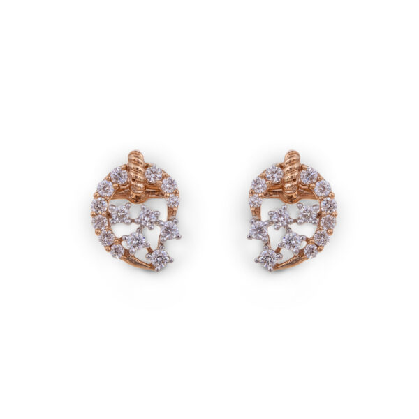 Moon Kiss Diamond Earrings