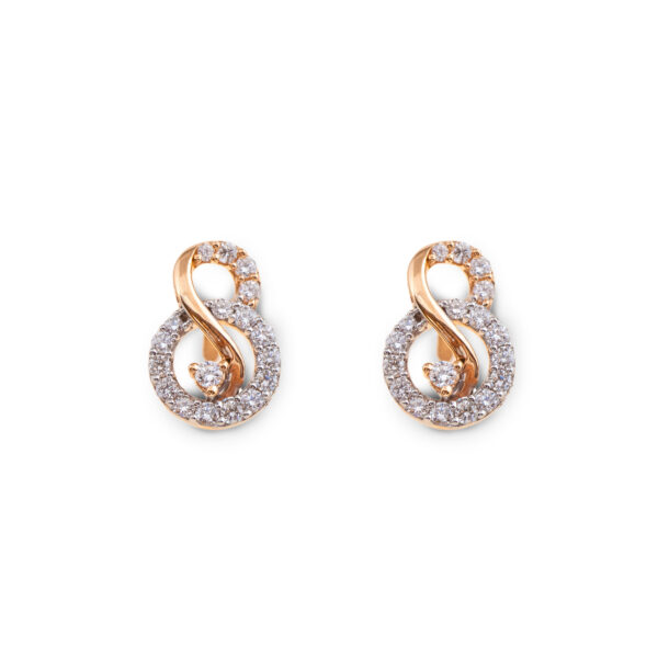 Sway Glow Diamond Earrings - 18K Jewellery