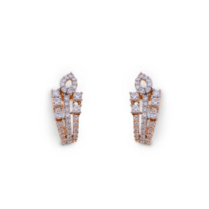 Ringlet Shine Diamond Earrings - 18K Jewellery