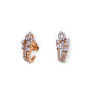 Ringlet Shine Diamond Earrings - 18K Jewellery