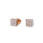 Auric Mist Diamond Earrings