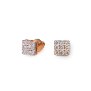 Auric Mist Diamond Earrings