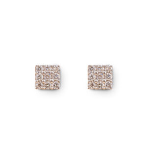 Auric Mist Diamond Earrings