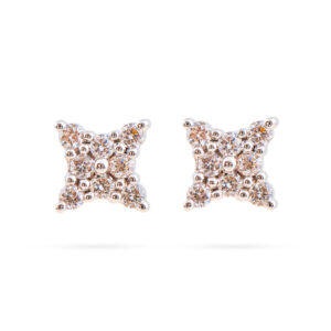 Gleam Bud Diamond Earrings - 18K Jewellery