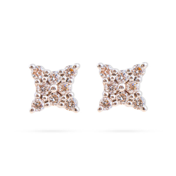 Gleam Bud Diamond Earrings - 18K Jewellery