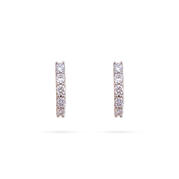 Baali Shaped Diamond Earrings - 18K Jewellery