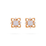 Radiant Nest Diamond Earrings - 18K Jewellery