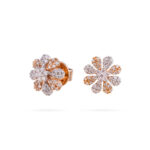 Shimmer Flora Diamond Earrings - 18K Jewellery