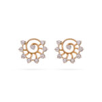 Moon Glow Diamond Earrings - 18K Jewellery