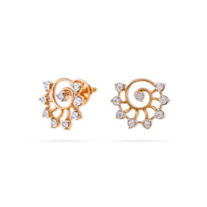 Moon Glow Diamond Earrings