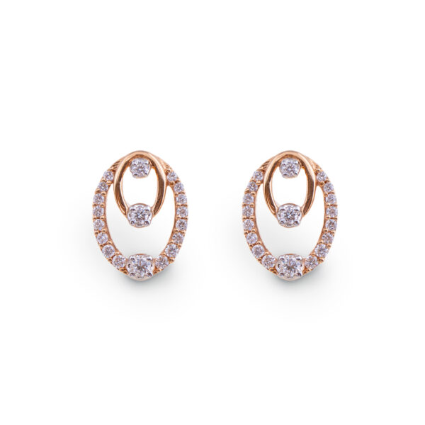 Shine Orbit Diamond Earrings