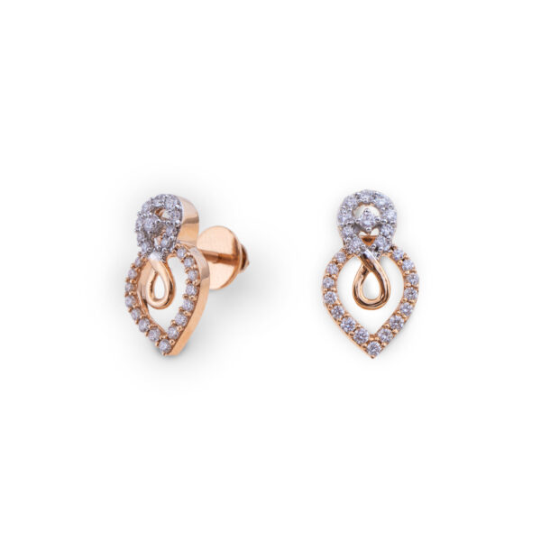 Glow Tear Diamond Earrings