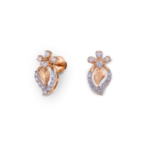 Dewdrop Charm Diamond Earrings