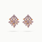 Floral Radiance Diamond Earrings
