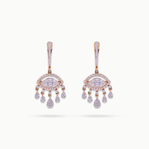 Sparkle Eye Diamond Earrings