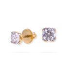 Glimmer Stone Diamond Earrings