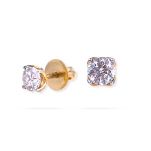 Glimmer Stone Diamond Earrings