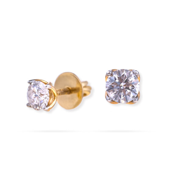 Glimmer Stone Diamond Earrings