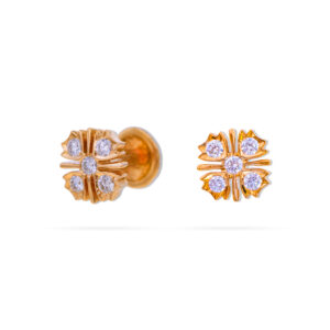 Royal Bloom Diamond Earrings