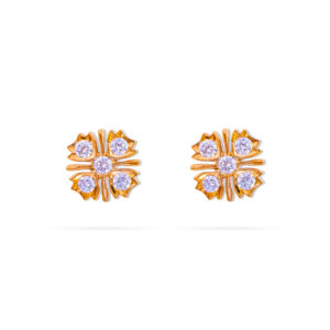 Royal Bloom Diamond Earrings