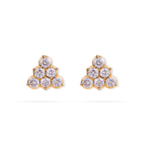 TriFlora Sparkle Diamond Earrings