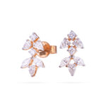 Glimmer Leaf Diamond Earrings