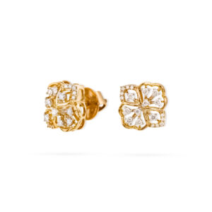 Flora Wink Diamond Earrings
