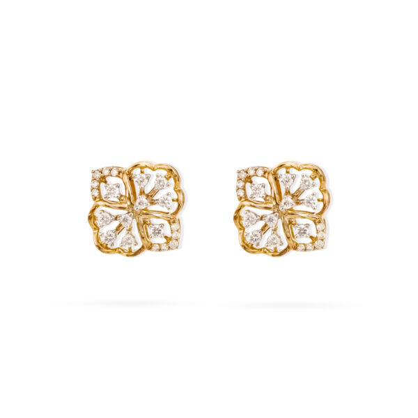 Flora Wink Diamond Earrings