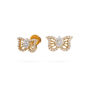 Glimmer Fly Diamond Earrings