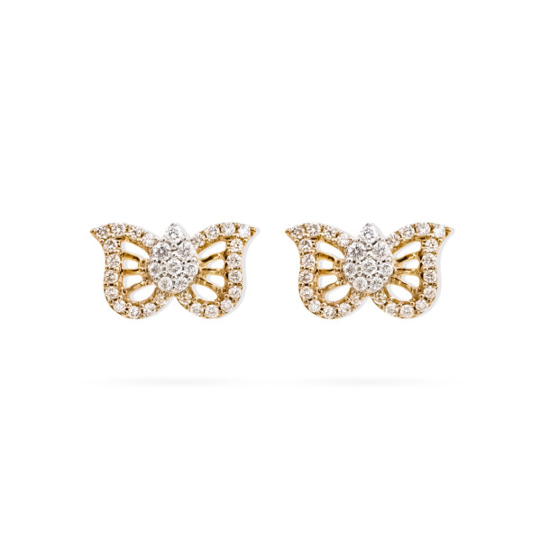 Glimmer Fly Diamond Earrings