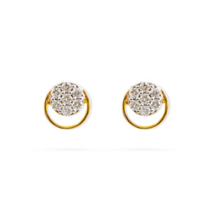 Twinkle Bead Diamond Earrings