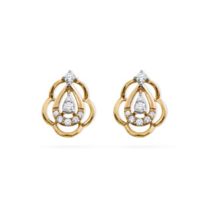 Teardrop Grace Diamond Earrings