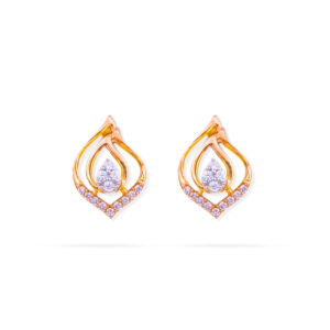 Glowleaf Charm Diamond Earrings