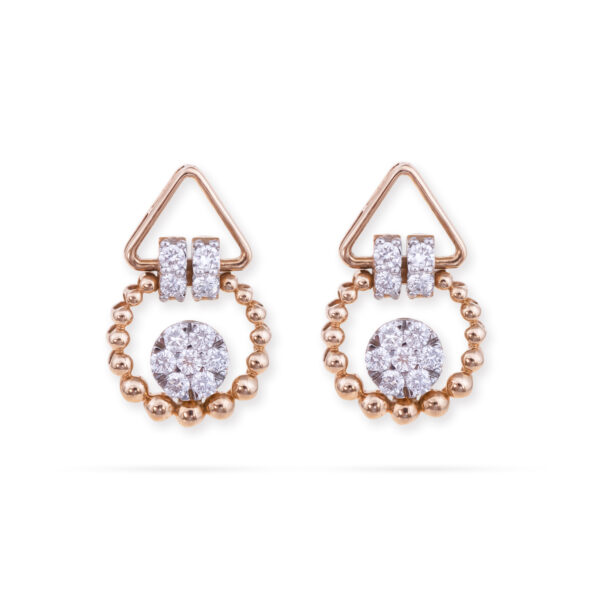 Glow Ring Diamond Earrings