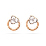 Shine Classic Round Diamond Earrings - 18K Jewellery