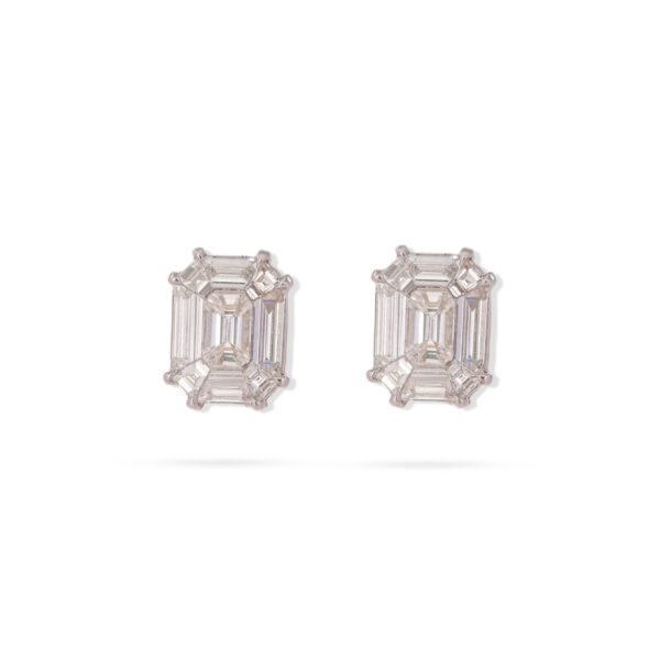 Pure Brilliance Diamond Earrings - 18K Jewellery