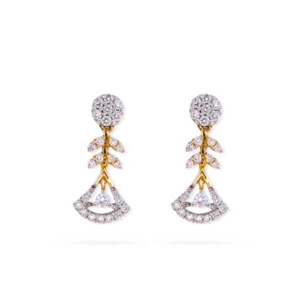Diamond Dewfall Earrings