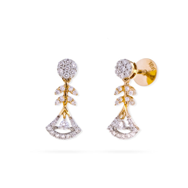 Diamond Dewfall Earrings