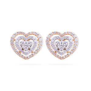 Hearts Of Grace Diamond Earrings