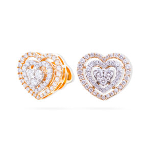 Hearts Of Grace Diamond Earrings