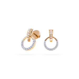 Dazzle Dot Diamond Earrings