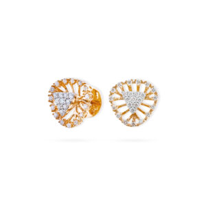 Golden Rays Diamond Earrings