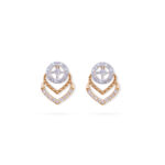Twin Glow Diamond Earrings - 18K Jewellery