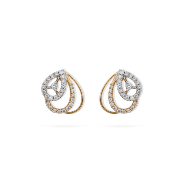 Twilight Curve Diamond Earrings