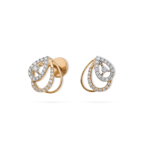 Twilight Curve Diamond Earrings