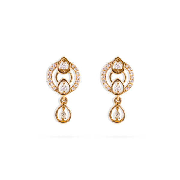 Glow Drizzle Diamond Earrings